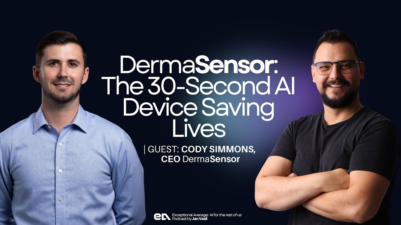 The Excepional Average Podcast: 30-Second Cancer Detection: The AI Device That’s Changing Medicine | Cody Simmons CEO ‪@Derma-Sensor‬